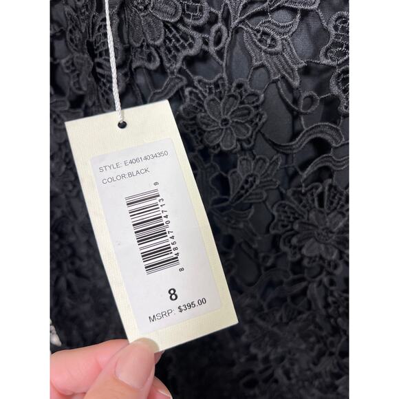 New Erin Fetherston Lillian Open Lace Maxi Dress Black Women's Cocktail Special - Picture 11 of 14